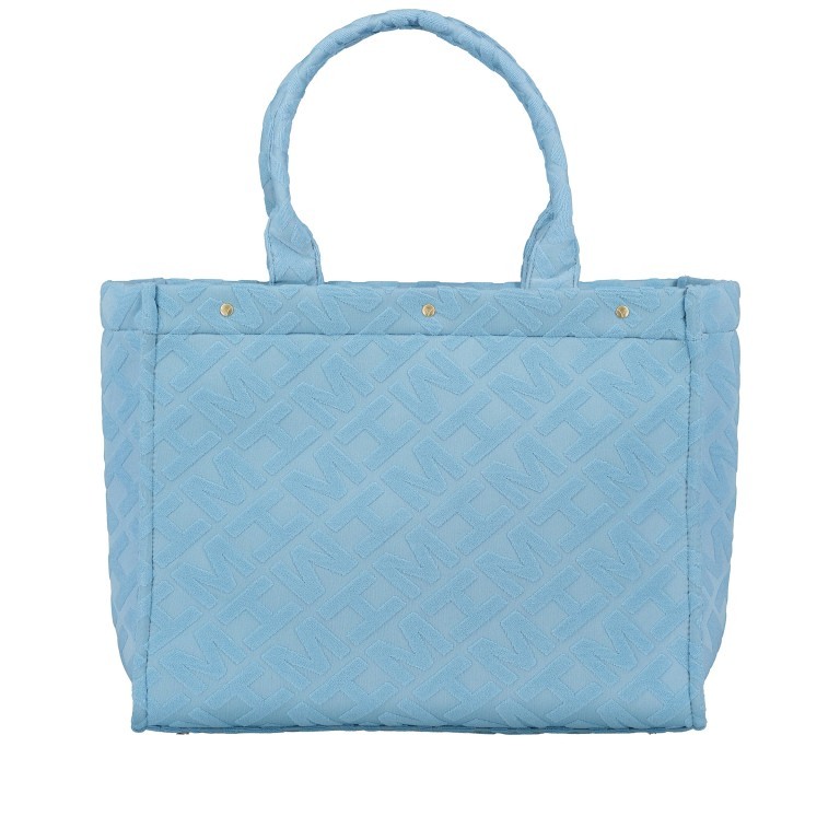 Shopper Terry Tote Blue, Farbe: blau/petrol, Marke: Hey Marly, EAN: 4262391066782, Abmessungen in cm: 42x32.5x16, Bild 3 von 5