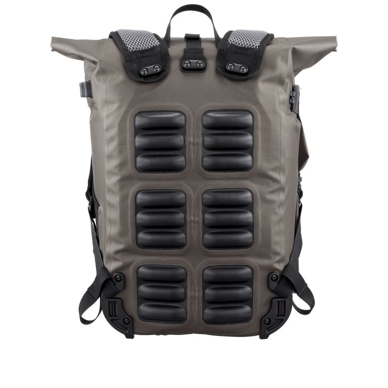 Fahrradtasche / Rucksack Vario Volumen 26 Liter Dark Sand, Farbe: taupe/khaki, Marke: Ortlieb, EAN: 4013051058322, Abmessungen in cm: 31x47x22, Bild 5 von 20