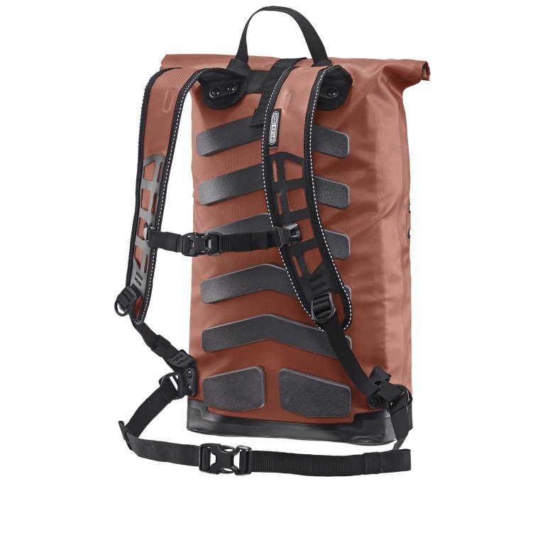 Rucksack Commuter-Daypack City Volumen 21 Liter Rooibos, Farbe: rot/weinrot, Marke: Ortlieb, EAN: 4013051052412, Abmessungen in cm: 30x50x15.5, Bild 3 von 10