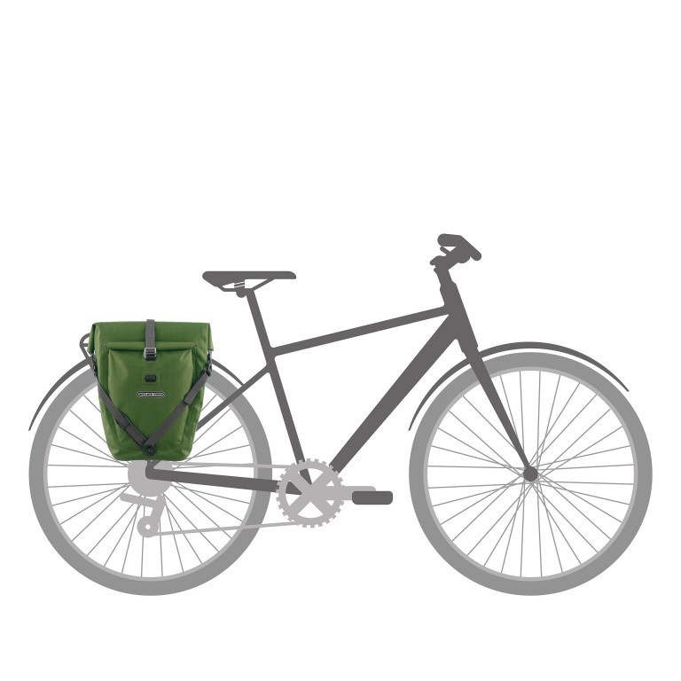 Fahrradtasche Back-Roller Plus Hinterrad Einzeltasche Volumen 20 Liter Moss Green, Farbe: grün/oliv, Marke: Ortlieb, EAN: 4013051056892, Bild 4 von 8