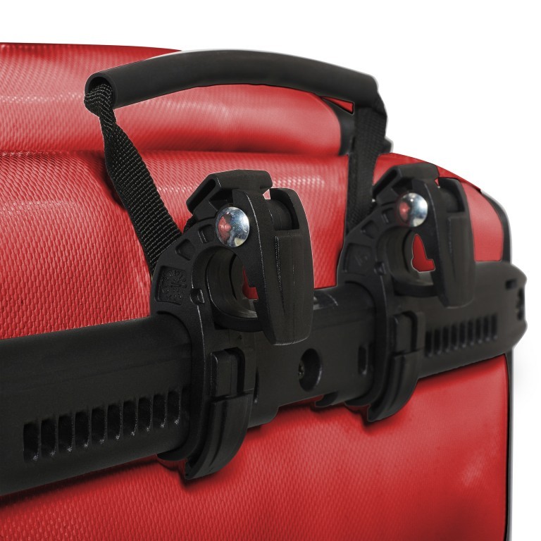 Fahrradtasche Back-Roller Core Hinterrad Einzeltasche Volumen 20 Liter Red Black, Farbe: rot/weinrot, Marke: Ortlieb, EAN: 4013051058018, Bild 4 von 4