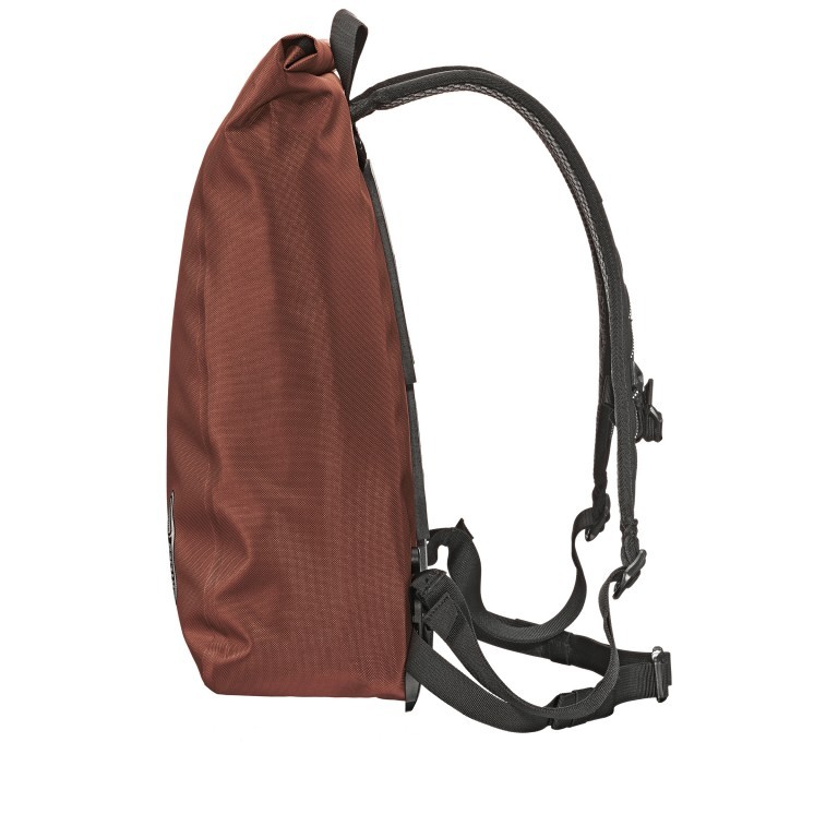 Rucksack Velocity PS Volumen 17 Liter Rooibos, Farbe: rot/weinrot, Marke: Ortlieb, EAN: 4013051052436, Abmessungen in cm: 28x45x14, Bild 2 von 5