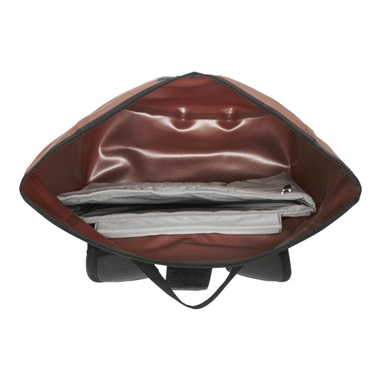 Rucksack Velocity Lite Volumen 17 Liter Rooibos, Farbe: rot/weinrot, Marke: Ortlieb, EAN: 4013051052436, Abmessungen in cm: 28x45x14, Bild 5 von 5