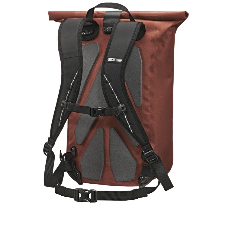 Rucksack Velocity PS Volumen 23 Liter Rooibos, Farbe: rot/weinrot, Marke: Ortlieb, EAN: 4013051052443, Abmessungen in cm: 30x50x16, Bild 3 von 5