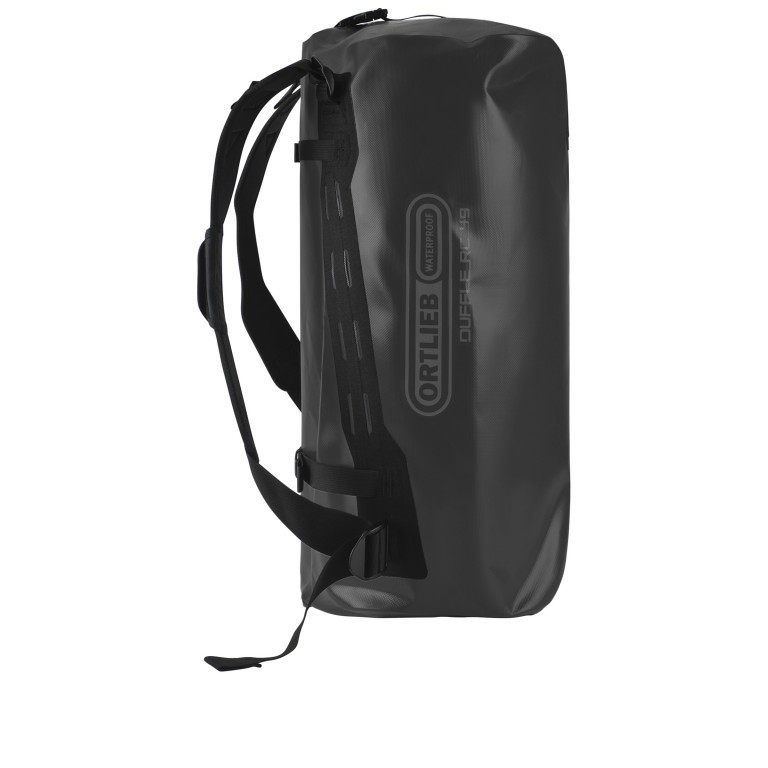 Reisetasche Duffle RC auch als Rucksack nutzbar Volumen 49 Liter Black, Farbe: schwarz, Marke: Ortlieb, EAN: 4013051058209, Abmessungen in cm: 61x34x32, Bild 3 von 9