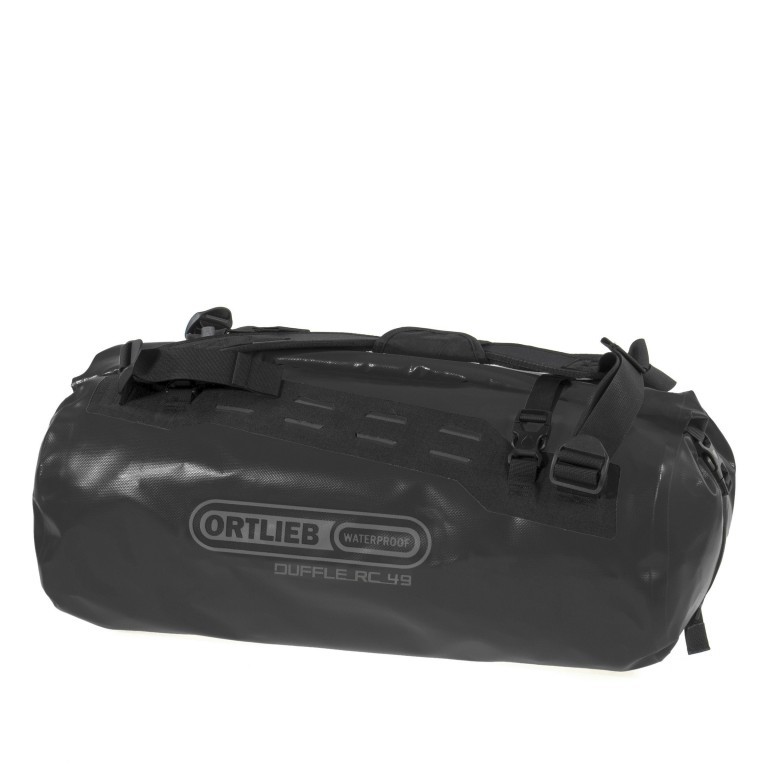 Reisetasche Duffle RC auch als Rucksack nutzbar Volumen 49 Liter Black, Farbe: schwarz, Marke: Ortlieb, EAN: 4013051058209, Abmessungen in cm: 61x34x32, Bild 1 von 9