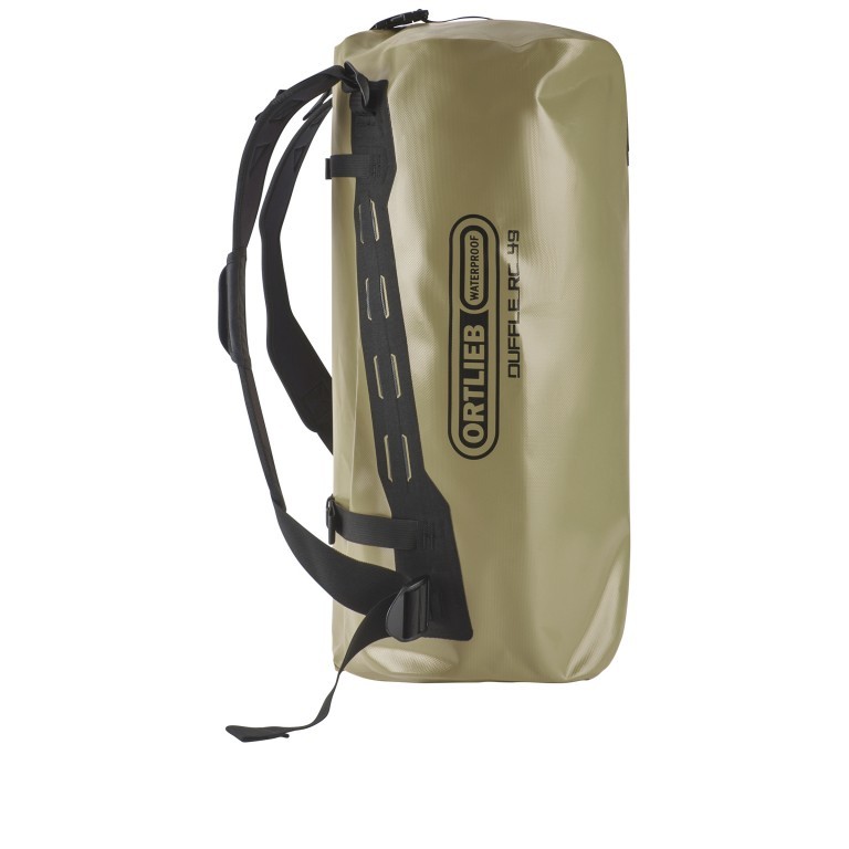 Reisetasche Duffle RC auch als Rucksack nutzbar Volumen 49 Liter Olive, Farbe: grün/oliv, Marke: Ortlieb, EAN: 4013051058063, Abmessungen in cm: 61x34x32, Bild 3 von 9