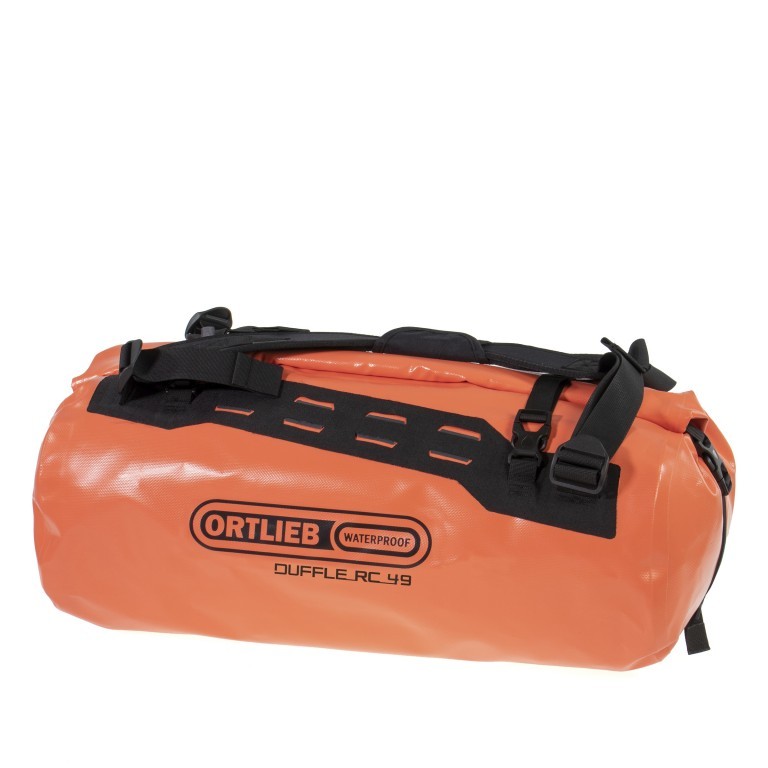 Reisetasche Duffle RC auch als Rucksack nutzbar Volumen 49 Liter Coral, Farbe: orange, Marke: Ortlieb, EAN: 4013051058070, Abmessungen in cm: 61x34x32, Bild 1 von 9