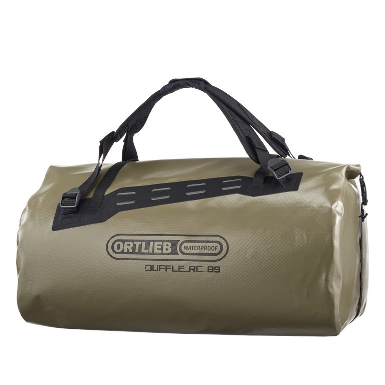 Reisetasche Duffle RC auch als Rucksack nutzbar Volumen 89 Liter Olive, Farbe: grün/oliv, Marke: Ortlieb, EAN: 4013051058087, Abmessungen in cm: 71x40x40, Bild 3 von 10