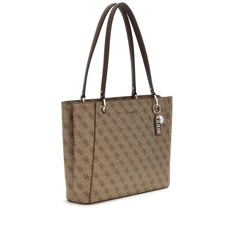 Shopper Noelle 4g-logo Latte Brown, Farbe: cognac, Marke: Guess, EAN: 0190231758396, Abmessungen in cm: 37x26x9.5, Bild 2 von 6
