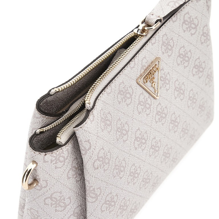Umhängetasche Noelle 4g-logo Dove, Farbe: grau, Marke: Guess, EAN: 0190231843139, Abmessungen in cm: 24x17x7.5, Bild 5 von 5