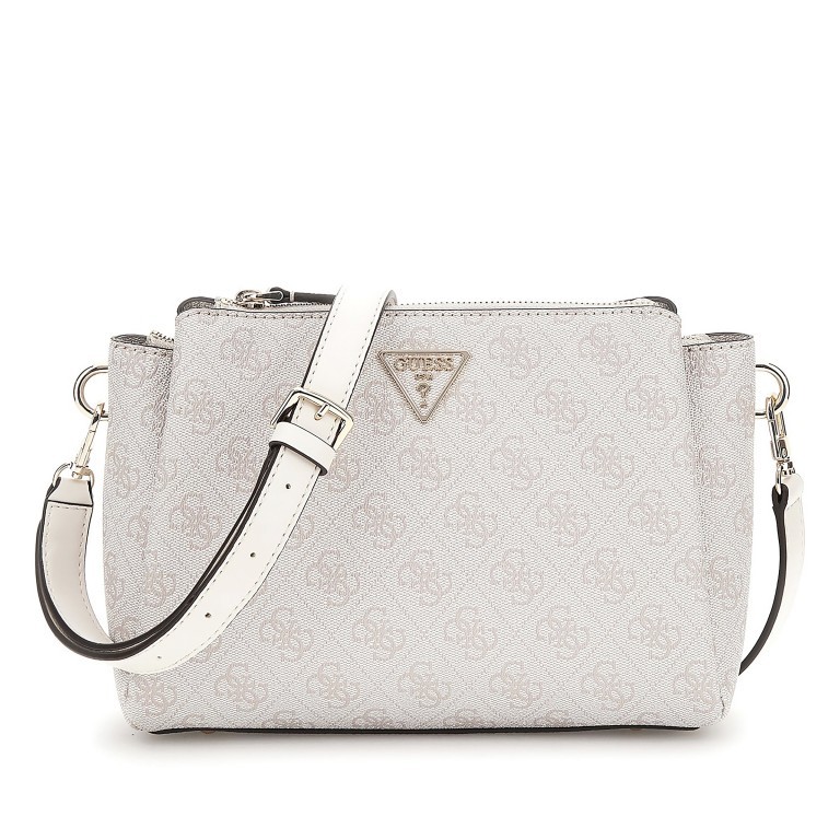 Umhängetasche Noelle 4g-logo Dove, Farbe: grau, Marke: Guess, EAN: 0190231843139, Abmessungen in cm: 24x17x7.5, Bild 1 von 5
