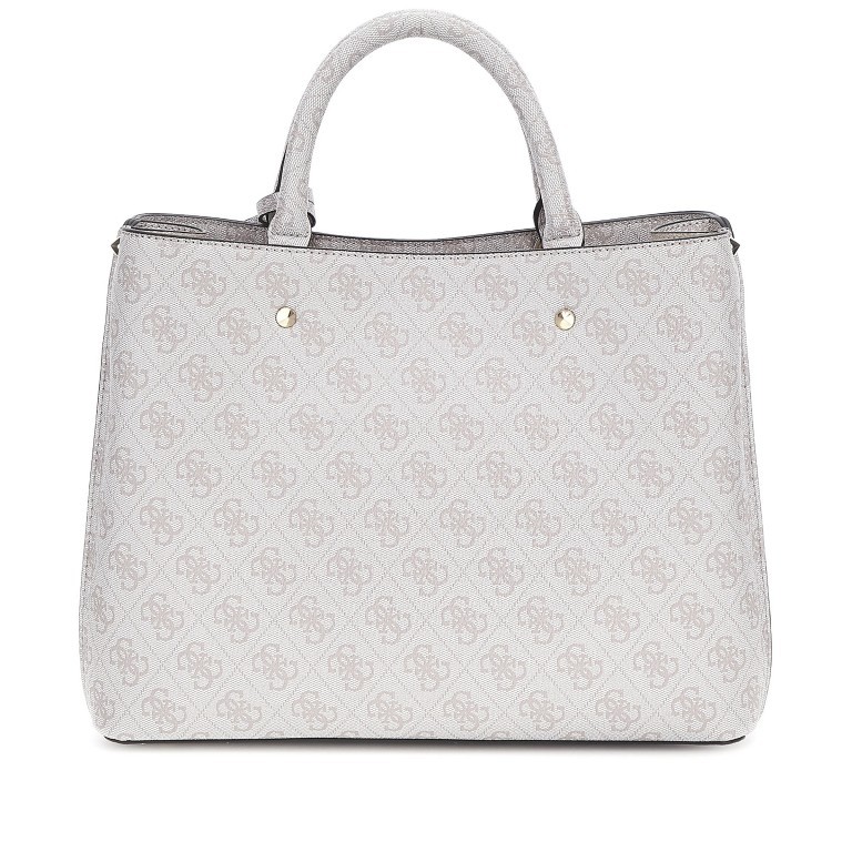Handtasche Meridian 4g-logo Dove, Farbe: grau, Marke: Guess, EAN: 0190231847731, Abmessungen in cm: 32x24x12, Bild 4 von 9