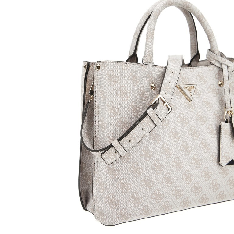 Handtasche Meridian 4g-logo Dove, Farbe: grau, Marke: Guess, EAN: 0190231847731, Abmessungen in cm: 32x24x12, Bild 9 von 9