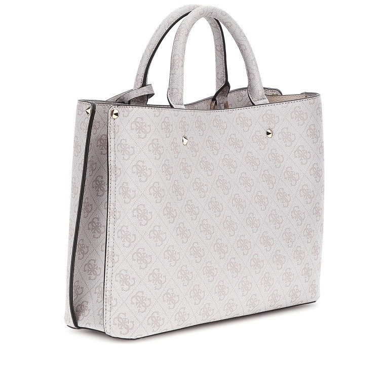 Handtasche Meridian 4g-logo Dove, Farbe: grau, Marke: Guess, EAN: 0190231847731, Abmessungen in cm: 32x24x12, Bild 3 von 9