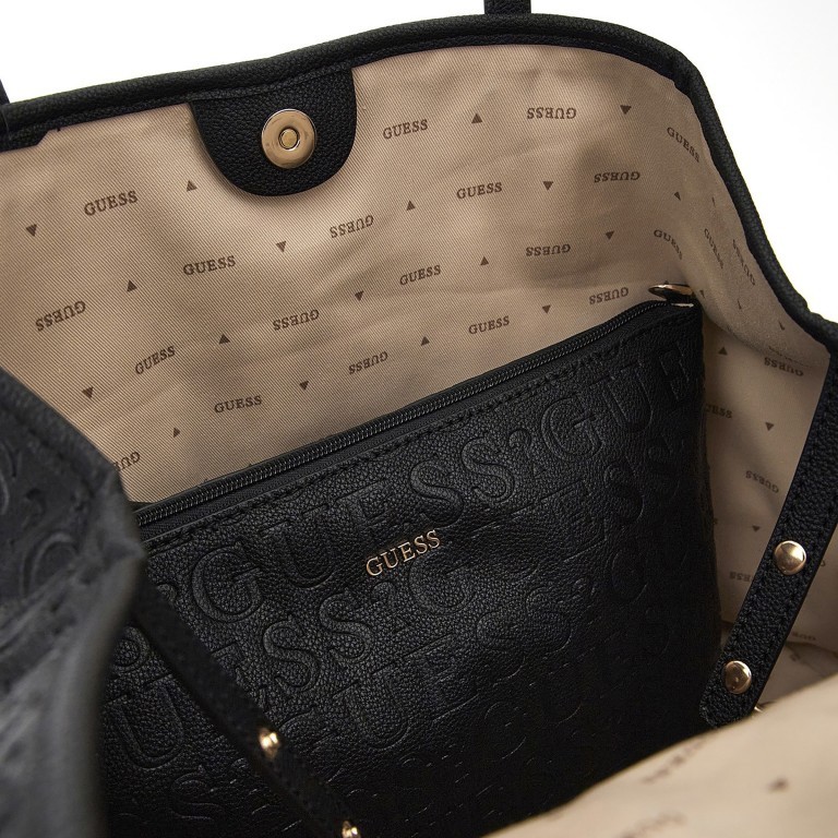 Shopper VIKKY II variabel in der Form Black, Farbe: schwarz, Marke: Guess, EAN: 0190231847434, Abmessungen in cm: 39x33x17, Bild 7 von 8