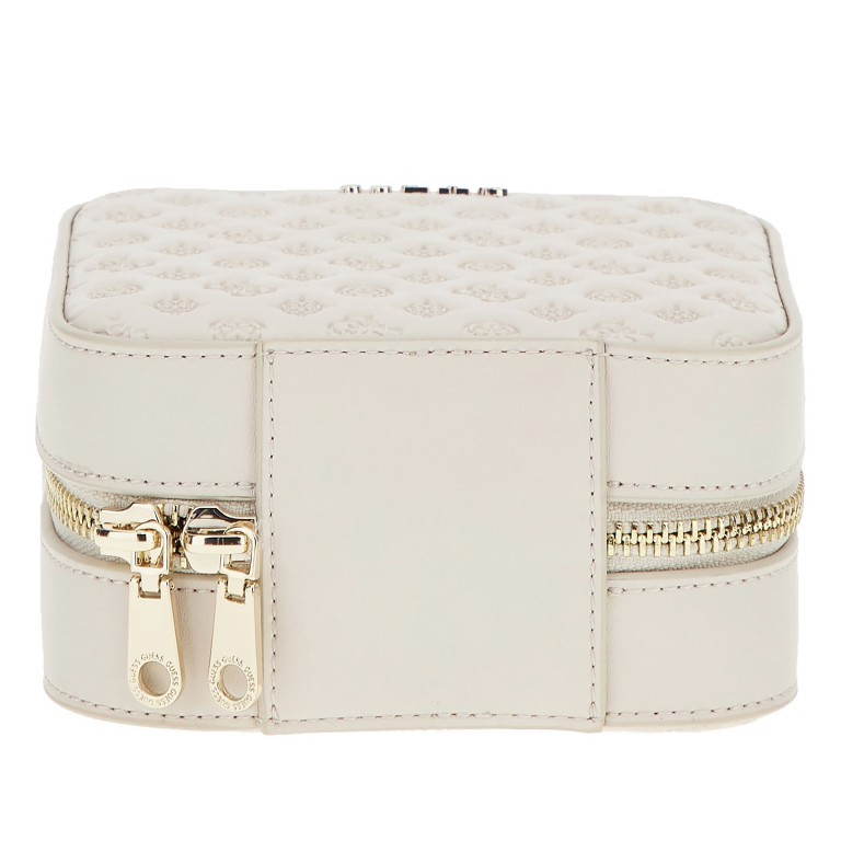 Schmuckkasten 4G-Logo Peony Ivory, Farbe: beige, Marke: Guess, EAN: 7618391625387, Abmessungen in cm: 13x6x13, Bild 2 von 3