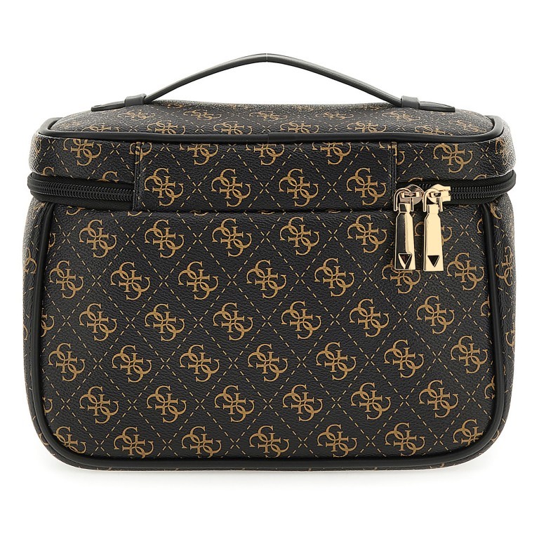 Kosmetikkoffer Jesco Travel Brown, Farbe: braun, Marke: Guess, EAN: 0190231849292, Abmessungen in cm: 26.5x19x12, Bild 2 von 4