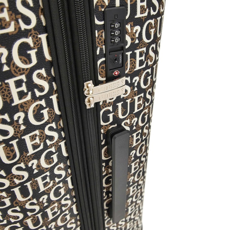 Koffer Stark Travel Größe 75 cm Brown Multi, Farbe: braun, Marke: Guess, EAN: 0190231849537, Abmessungen in cm: 48x75x33, Bild 9 von 10