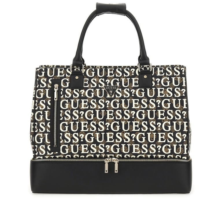 Reisetasche Stark Travel Brown Multi, Farbe: braun, Marke: Guess, EAN: 0190231849254, Abmessungen in cm: 40x32x18, Bild 1 von 9