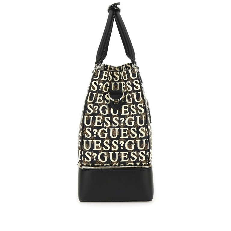 Reisetasche Stark Travel Brown Multi, Farbe: braun, Marke: Guess, EAN: 0190231849254, Abmessungen in cm: 40x32x18, Bild 3 von 9