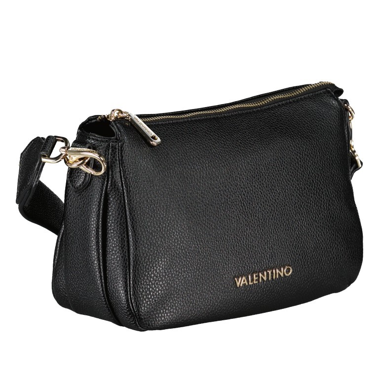 Umhängetasche Naif Relove Recycle Nero, Farbe: schwarz, Marke: Valentino Bags, EAN: 8054942431073, Abmessungen in cm: 28x16x10.5, Bild 2 von 8