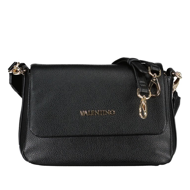 Umhängetasche Naif Relove Recycle Nero, Farbe: schwarz, Marke: Valentino Bags, EAN: 8054942431028, Abmessungen in cm: 28x17x10, Bild 1 von 8