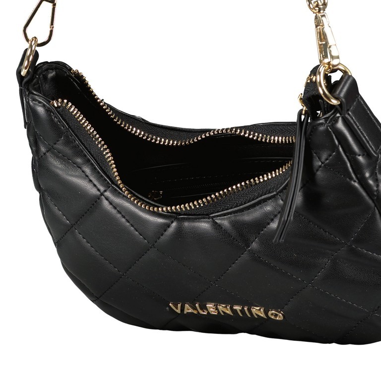 Beuteltasche Ocarina Relove Recycle Nero, Farbe: schwarz, Marke: Valentino Bags, EAN: 8054942228161, Abmessungen in cm: 22x17.5x7, Bild 8 von 8
