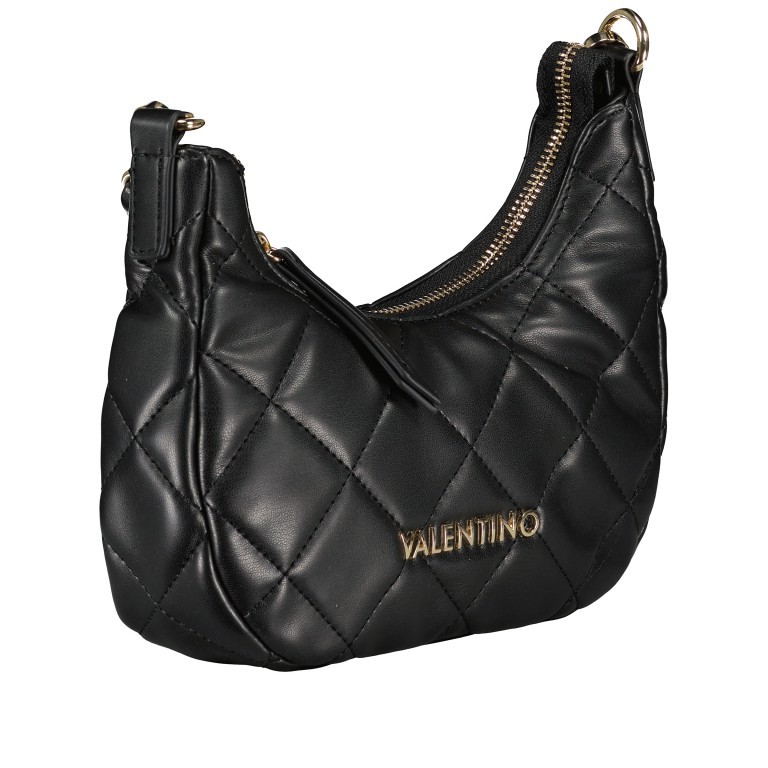 Beuteltasche Ocarina Relove Recycle Nero, Farbe: schwarz, Marke: Valentino Bags, EAN: 8054942228161, Abmessungen in cm: 22x17.5x7, Bild 2 von 8