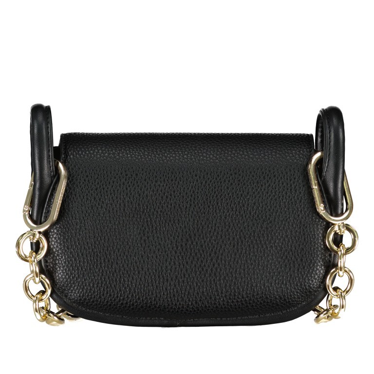 Umhängetasche Vinile Nero, Farbe: schwarz, Marke: Valentino Bags, EAN: 8054942429681, Abmessungen in cm: 21x13x7, Bild 3 von 8