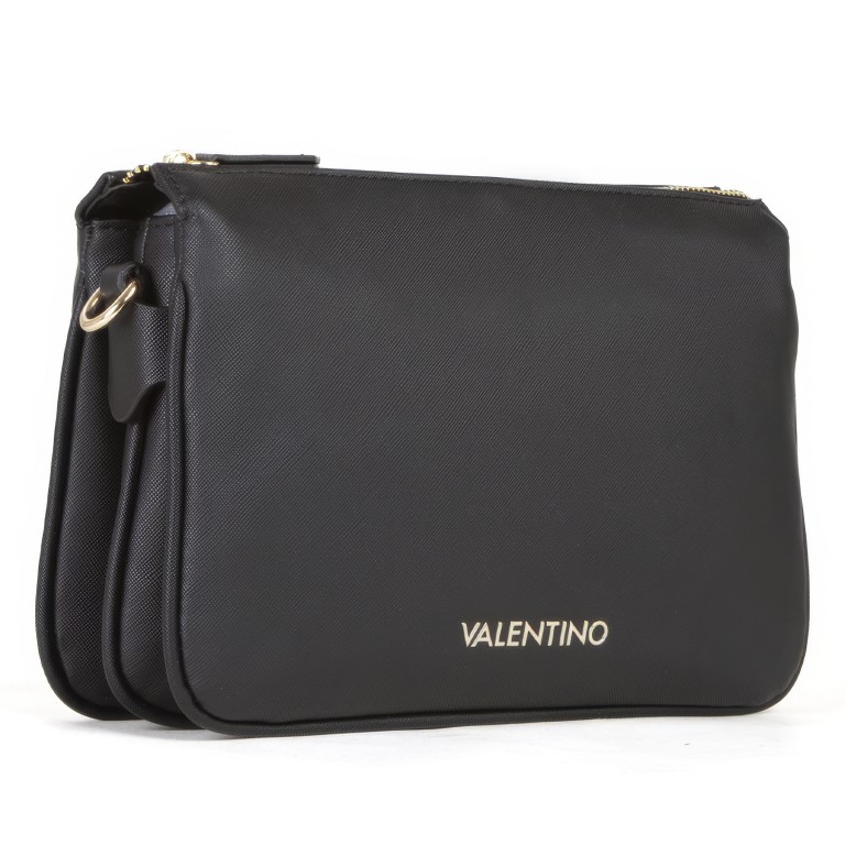 Umhängetasche Zero Relove Recycle Nero, Farbe: schwarz, Marke: Valentino Bags, EAN: 8054942316790, Abmessungen in cm: 26x18x7, Bild 3 von 7