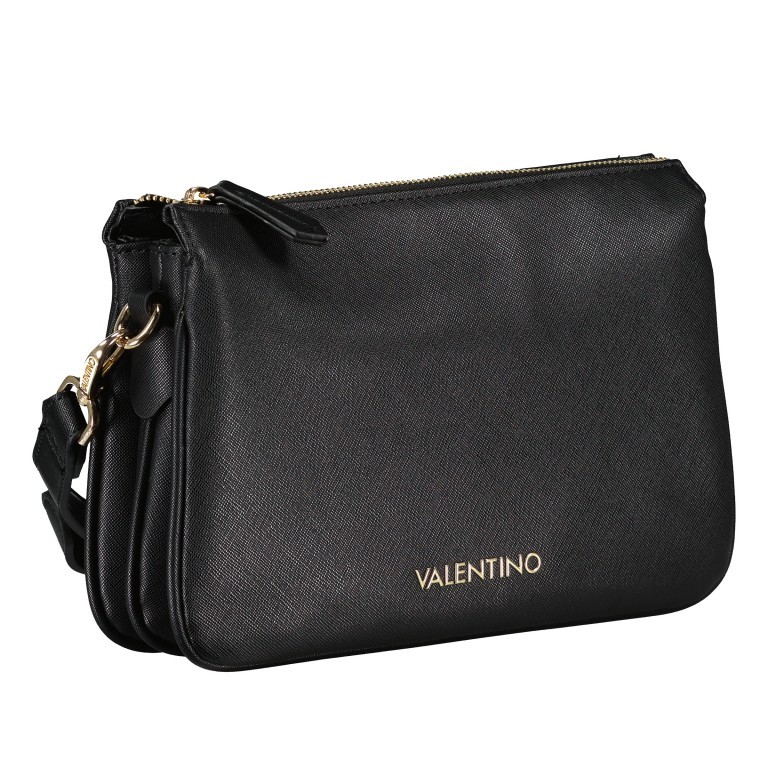 Umhängetasche Zero Relove Recycle Nero, Farbe: schwarz, Marke: Valentino Bags, EAN: 8054942316790, Abmessungen in cm: 26x18x7, Bild 2 von 6