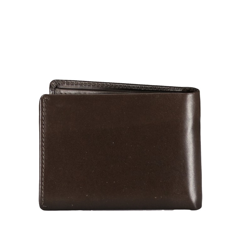 Geldbörse Oil pull up mit RFID-Schutz Brown, Farbe: braun, Marke: Hausfelder Manufaktur, EAN: 4065646019171, Abmessungen in cm: 10.5x7.8x2, Bild 3 von 4