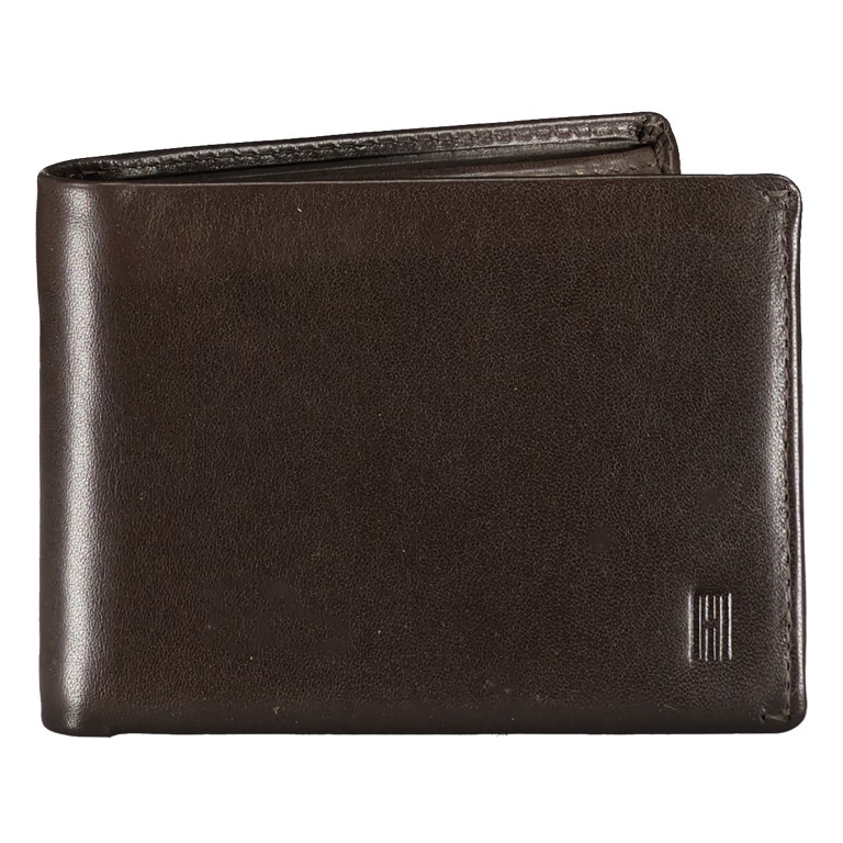 Geldbörse Oil pull up mit RFID-Schutz Brown, Farbe: braun, Marke: Hausfelder Manufaktur, EAN: 4065646019171, Abmessungen in cm: 10.5x7.8x2, Bild 1 von 4