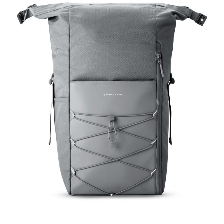 Rucksack Yoho Stone Grey, Farbe: grau, Marke: Kapten & Son, EAN: 4251145244002, Abmessungen in cm: 40x45x15, Bild 6 von 7