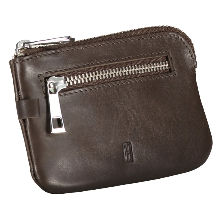 Schlüsseletui Nappa Brown, Farbe: braun, Marke: Hausfelder Manufaktur, EAN: 4065646019225, Abmessungen in cm: 11.5x7.5x1, Bild 2 von 4