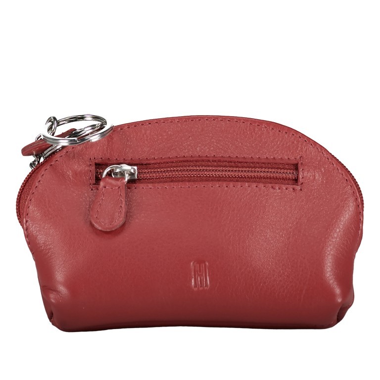 Schlüsseletui Nappa Red, Farbe: rot/weinrot, Marke: Hausfelder Manufaktur, EAN: 4065646020535, Abmessungen in cm: 13x8.5x3, Bild 1 von 4