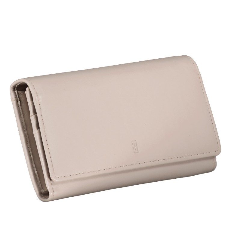 Geldbörse Nappa mit RFID-Schutz Light Beige, Farbe: beige, Marke: Hausfelder Manufaktur, EAN: 4065646019003, Abmessungen in cm: 19x10.5x3, Bild 2 von 4