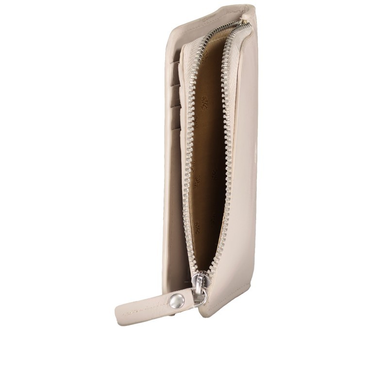 Geldbörse Nappa mit RFID-Schutz Light Beige, Farbe: beige, Marke: Hausfelder Manufaktur, EAN: 4065646019034, Abmessungen in cm: 13x9x1.5, Bild 5 von 5