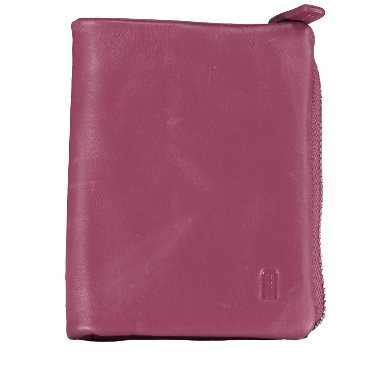 Geldbörse Nappa Pink, Farbe: flieder/lila, Marke: Hausfelder Manufaktur, EAN: 4065646019041, Abmessungen in cm: 9.5x11.5x2.5, Bild 1 von 4