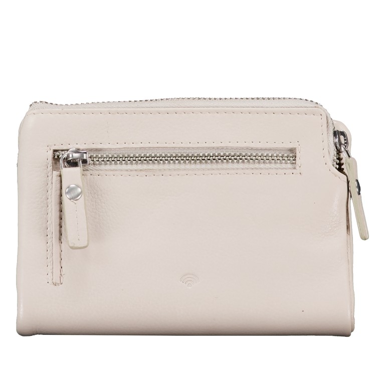 Geldbörse Nappa mit RFID-Schutz Light Beige, Farbe: beige, Marke: Hausfelder Manufaktur, EAN: 4065646019102, Abmessungen in cm: 10x14.5x2, Bild 3 von 5