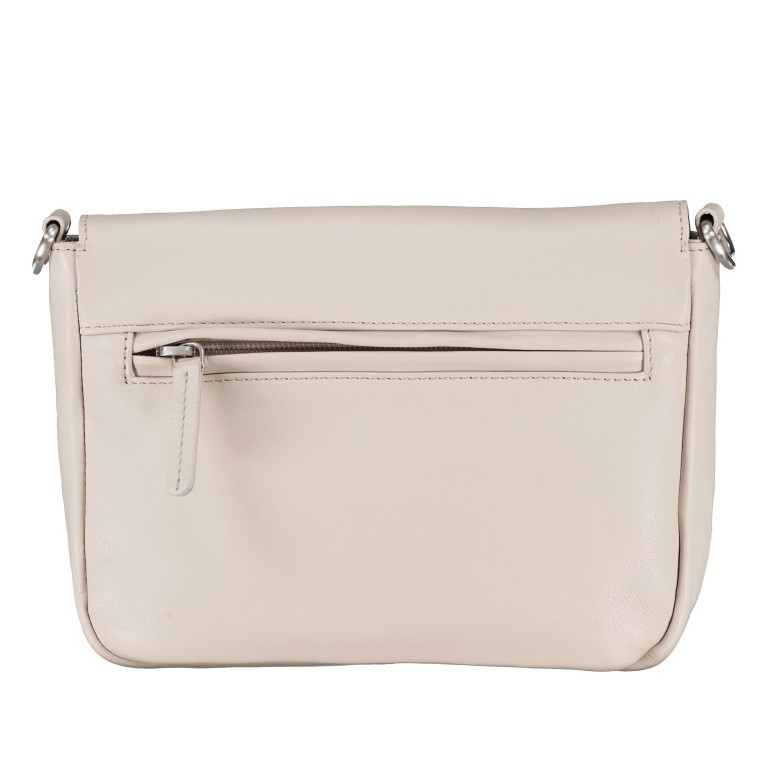 Umhängetasche Nappa Light Beige, Farbe: beige, Marke: Hausfelder Manufaktur, EAN: 4065646018686, Abmessungen in cm: 22x15.5x4.5, Bild 3 von 8