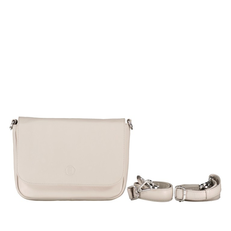 Umhängetasche Nappa Light Beige, Farbe: beige, Marke: Hausfelder Manufaktur, EAN: 4065646018686, Abmessungen in cm: 22x15.5x4.5, Bild 1 von 8