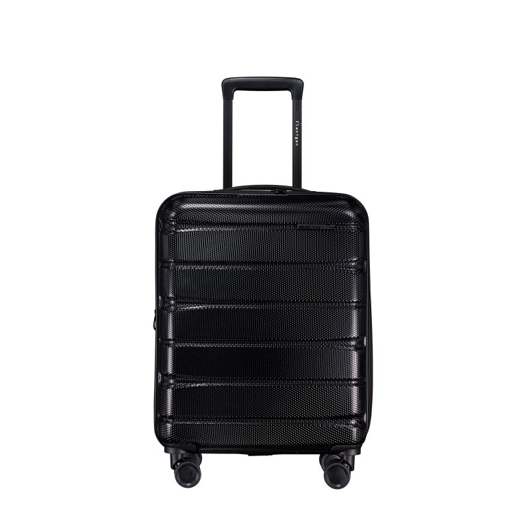 Koffer FLA13 erweiterbar Größe S Black, Farbe: schwarz, Marke: Flanigan, EAN: 4066727001405, Abmessungen in cm: 40x53x22, Bild 1 von 9