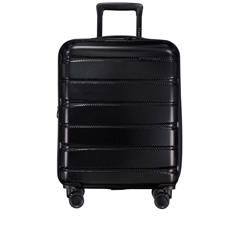 Koffer FLA13 erweiterbar Größe S Black, Farbe: schwarz, Marke: Flanigan, EAN: 4066727001405, Abmessungen in cm: 40x53x22, Bild 9 von 9