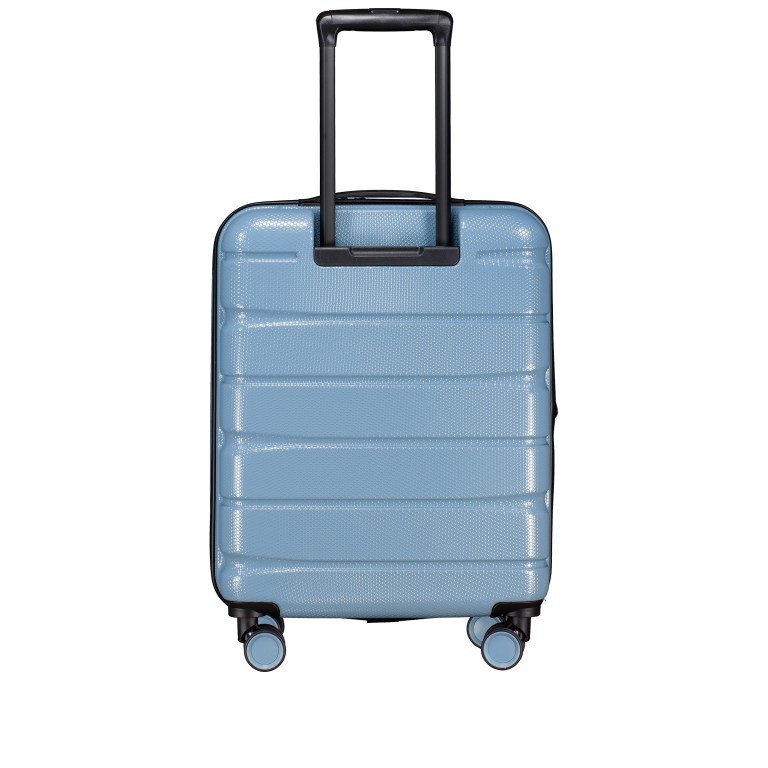 Koffer FLA13 erweiterbar Größe S Blue Stone, Farbe: blau/petrol, Marke: Flanigan, EAN: 4066727001436, Abmessungen in cm: 40x53x22, Bild 5 von 9