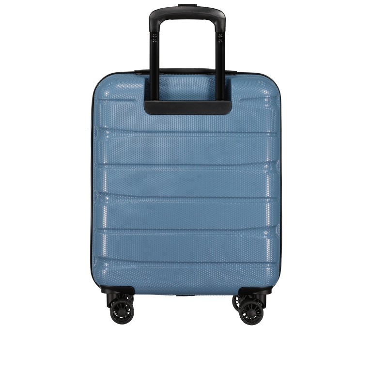 Koffer FLA13 Größe S Blue Stone, Farbe: blau/petrol, Marke: Flanigan, EAN: 4066727001436, Abmessungen in cm: 40x53x22, Bild 3 von 8