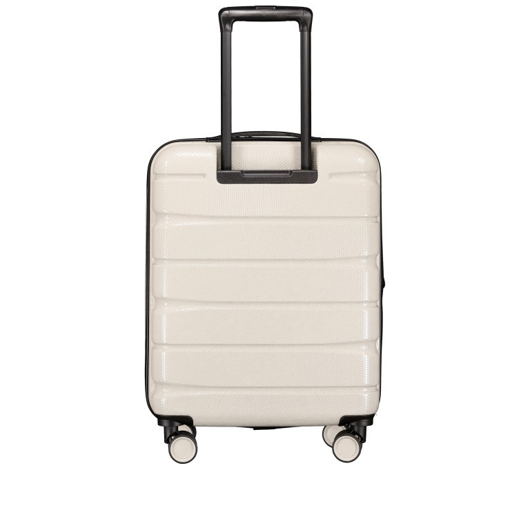 Koffer FLA13 erweiterbar Größe S Light Beige, Farbe: beige, Marke: Flanigan, EAN: 4066727001467, Abmessungen in cm: 40x53x22, Bild 5 von 9