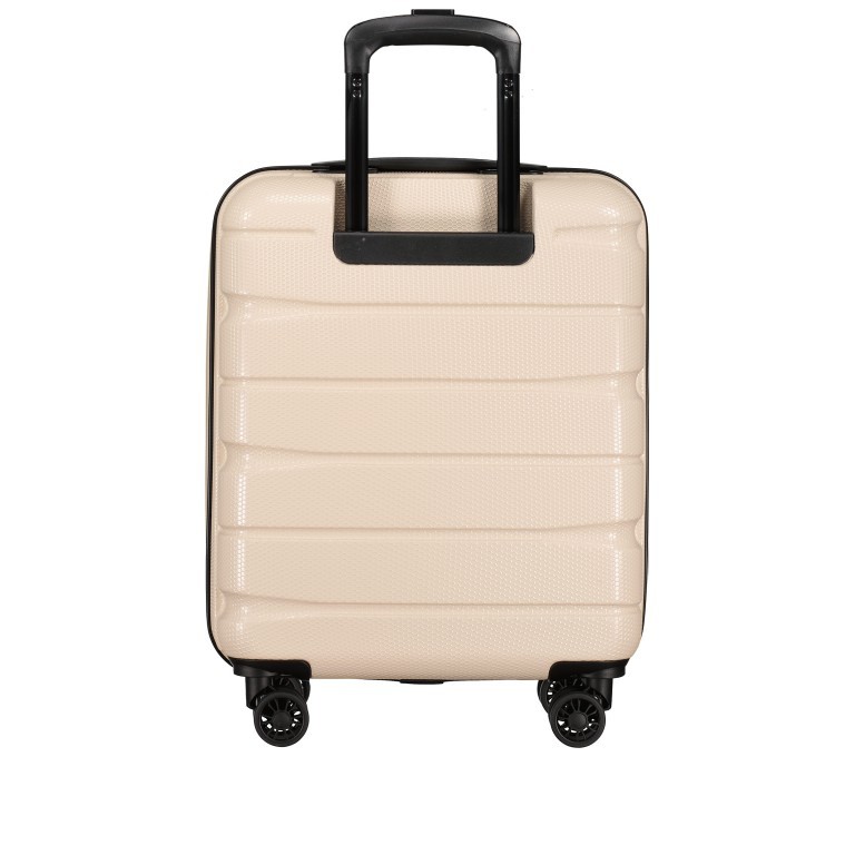 Koffer FLA13 Größe S Light Beige, Farbe: beige, Marke: Flanigan, EAN: 4066727001467, Abmessungen in cm: 40x53x22, Bild 3 von 8