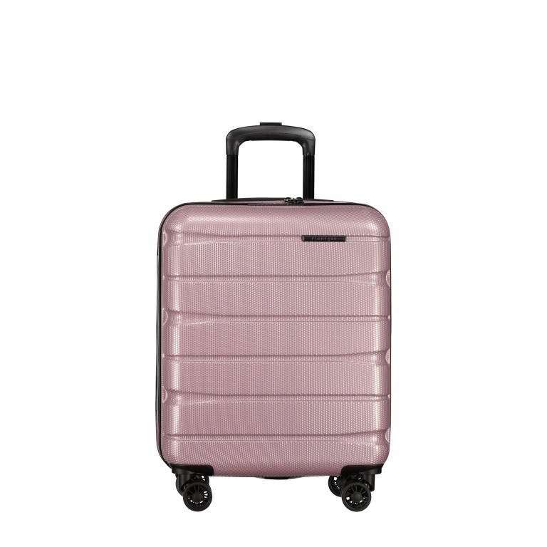Koffer FLA13 Größe S Shiny Rose, Farbe: rosa/pink, Marke: Flanigan, EAN: 4066727001498, Abmessungen in cm: 40x53x22, Bild 1 von 8